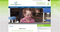 Desktop Screenshot of centreofexcellence.etsb.qc.ca